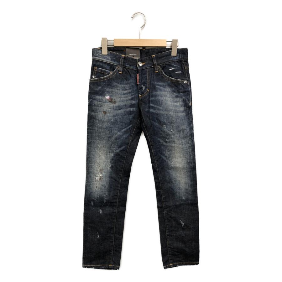 美品 ディースクエアード ストレッチペンキデニムパンツ ジーンズ