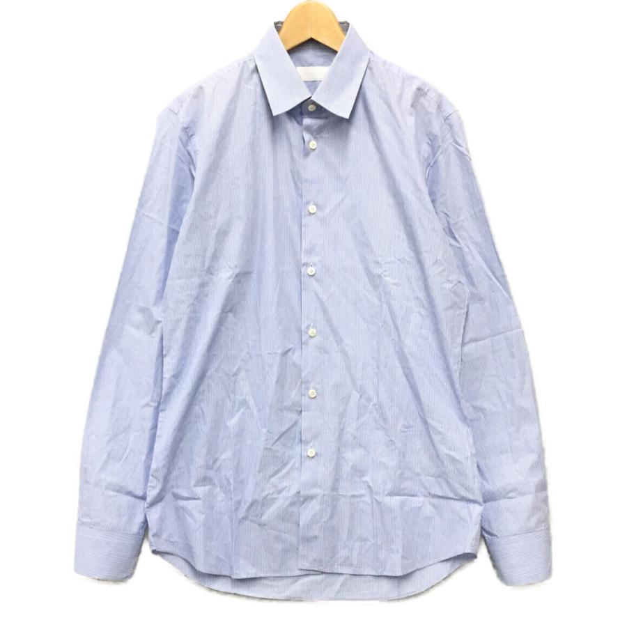 プラダ 長袖シャツ ストライプ柄 メンズ SIZE 40 (M) PRADA 中古 プラダ 長袖シャツ ストライプ柄 メンズ SIZE 40 (M) PRADA 中古