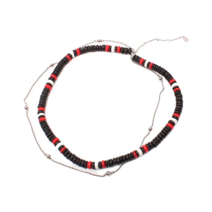 ディオールオム ネックレス 2連ビーズ メンズ Dior HOMME 中古 ディオールオム ネックレス 2連ビーズ メンズ Dior HOMME 中古
