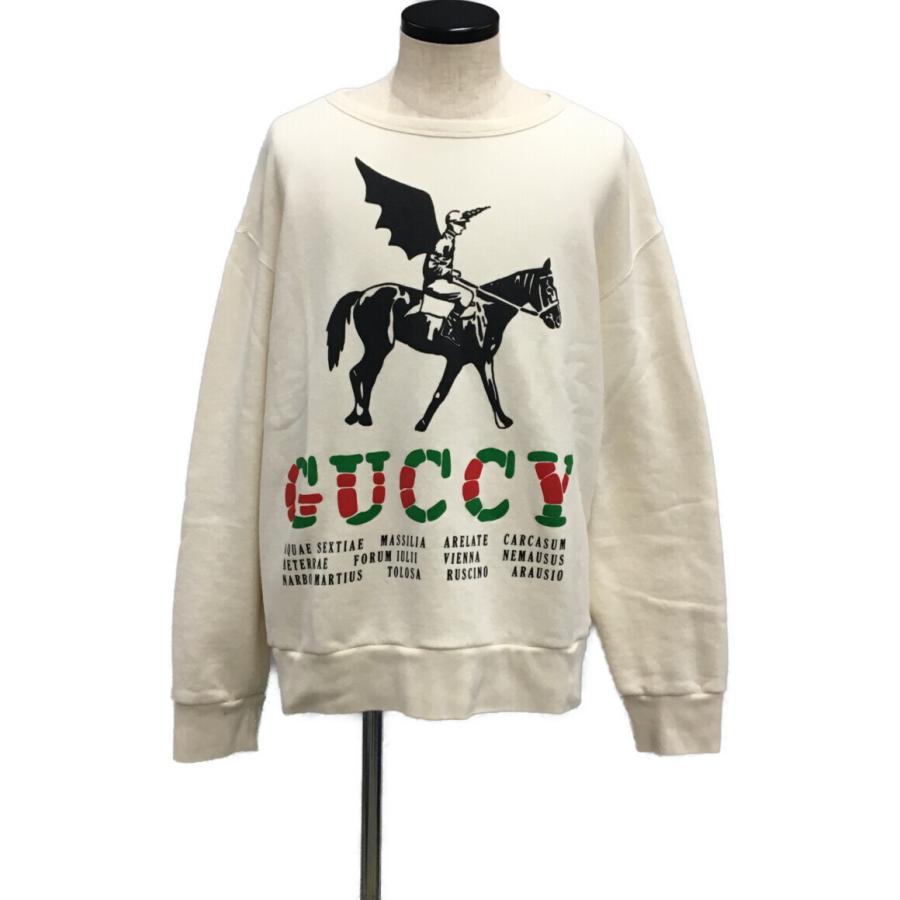 グッチ ウイングジョッキースウェット トレーナー メンズ (L) GUCCI  