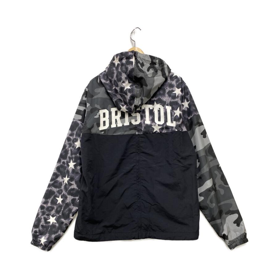 美品 エフシーアールビー マウンテンパーカー 迷彩切替 裏地メッシュ 