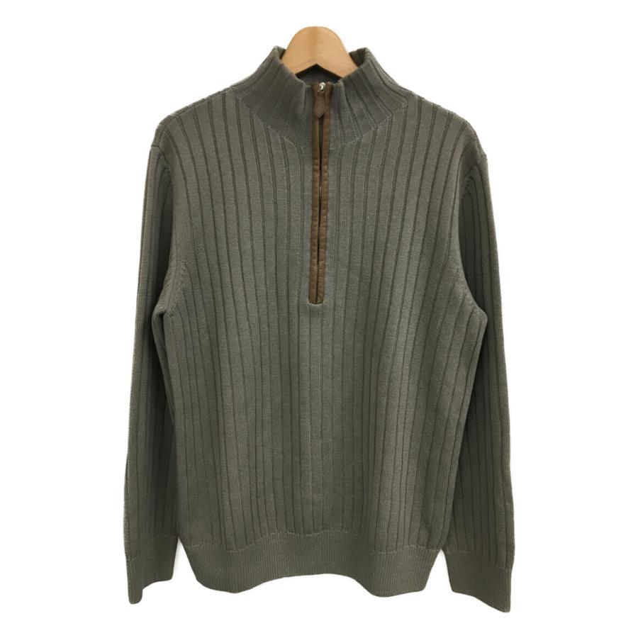 エルメス ハーフジップアップニット メンズ SIZE L (L) HERMES 中古  