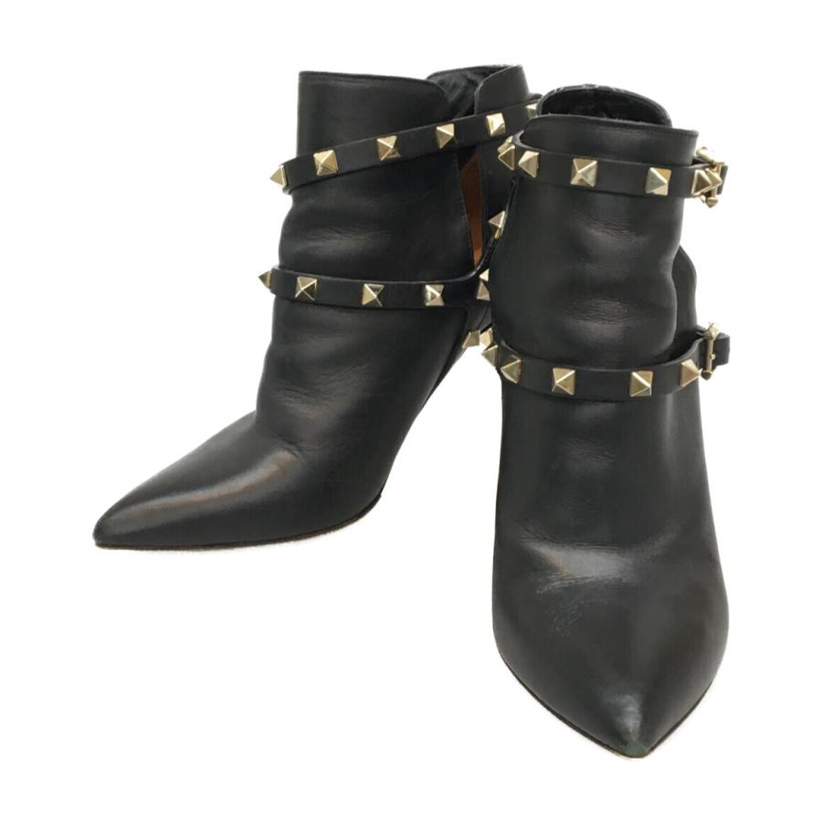 SALE／90%OFF】 ヴァレンティノ ロックスタッズショートブーツ