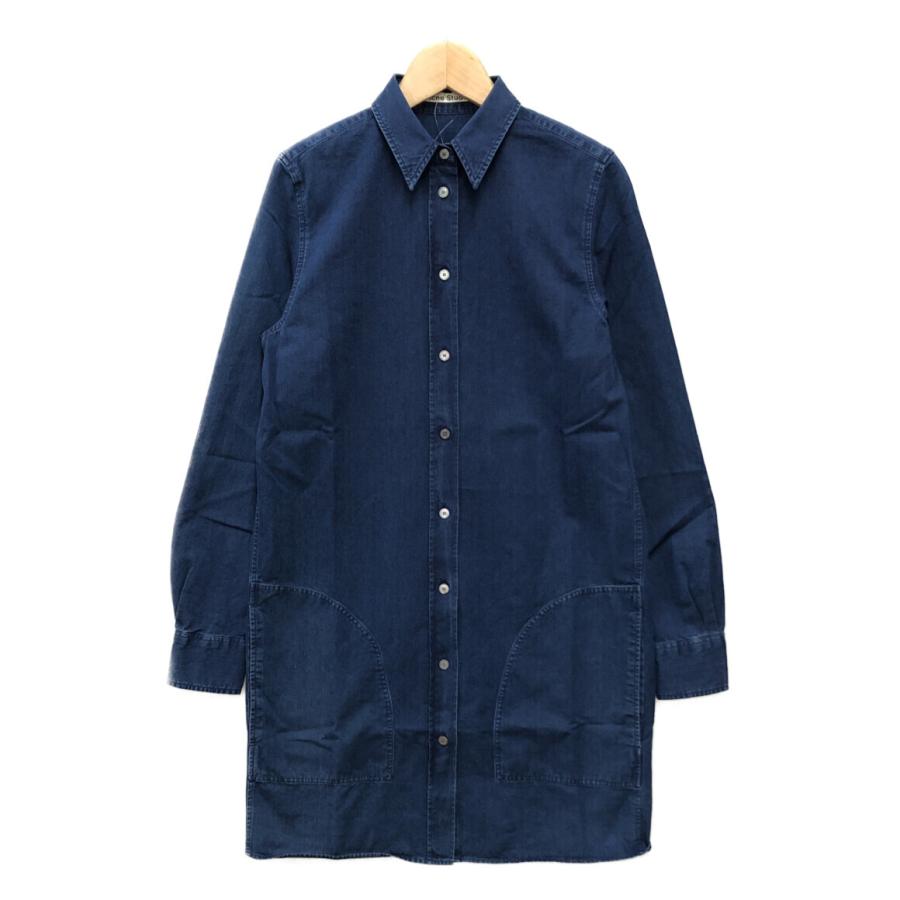 アクネステュディオス デニムシャツワンピース レディース SIZE 32 (XS 
