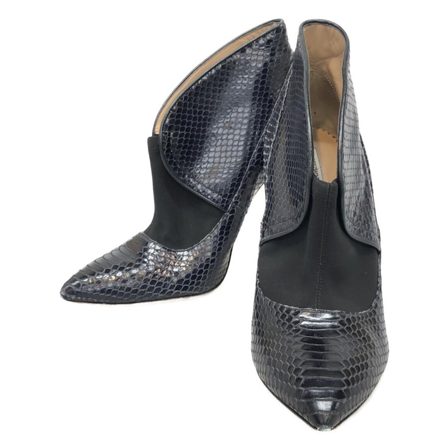 エンポリオアルマーニ ショートブーツ ピンヒール レディース SIZE 37 