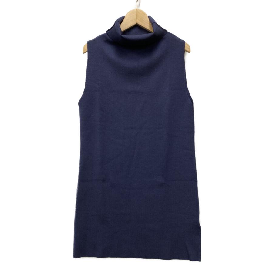 美品 ジョンスメドレー ノースリーブニットワンピース 