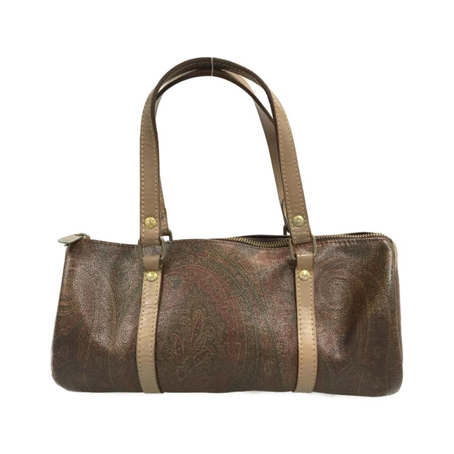 エトロ ドラムバッグ ハンドバッグ ペイズリー柄 レディース ETRO 中古