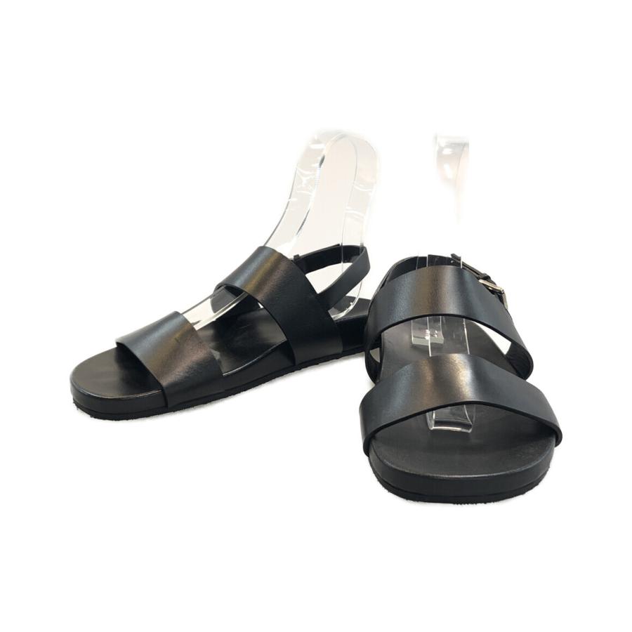 GUCCI アンクルストラップ ミュール ネイビー/グレー GUCCI アンクルストラップ ミュール ネイビー/グレー GUCCI