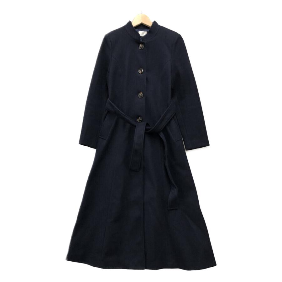 美品 スタンドカラーロングコート レディース SIZE F (M) VELLRICH 