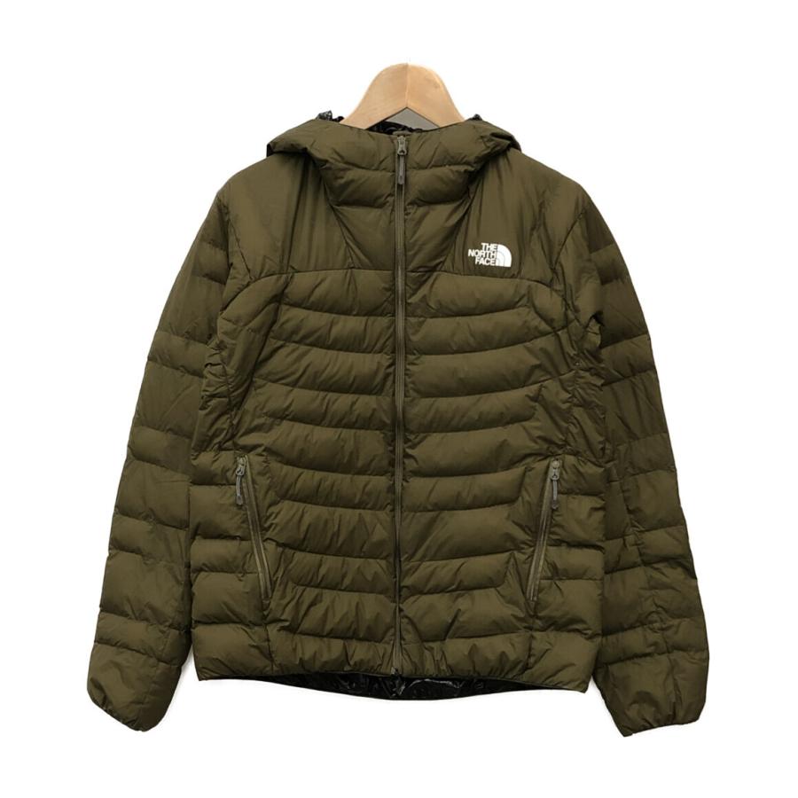 ザノースフェイスダウン ジャケット サンダーフーディレディースM