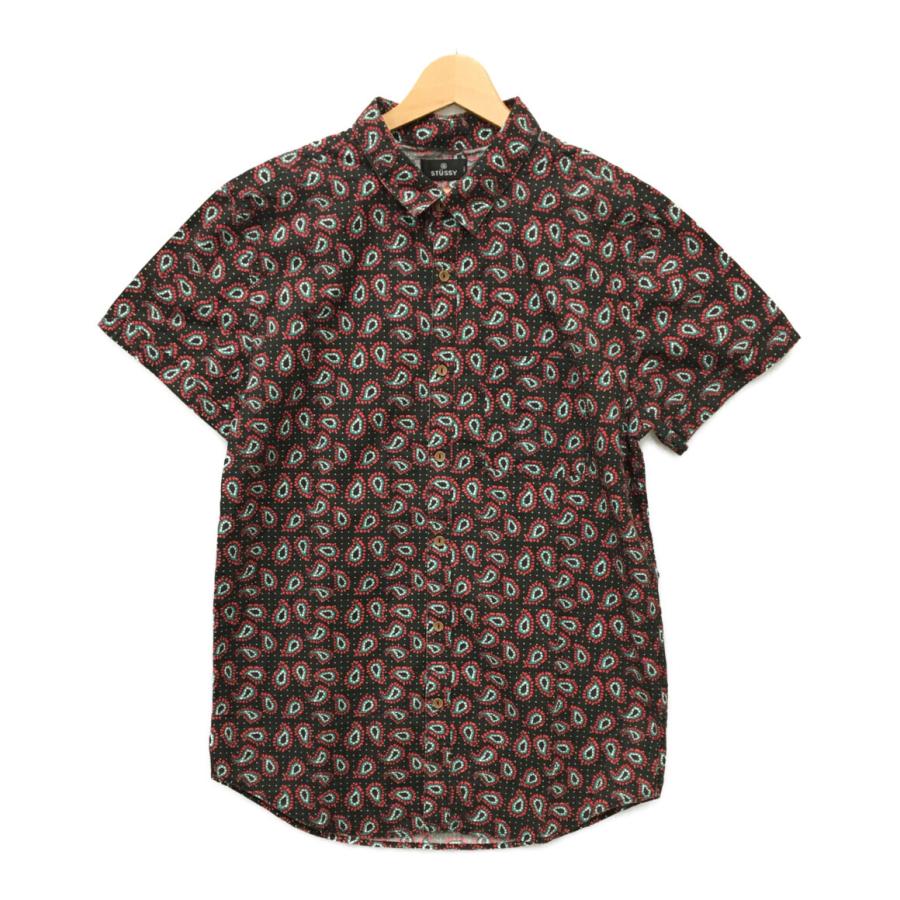 ステューシー 半袖シャツ ペイズリー柄 メンズ SIZE S (S) STUSSY 中古 