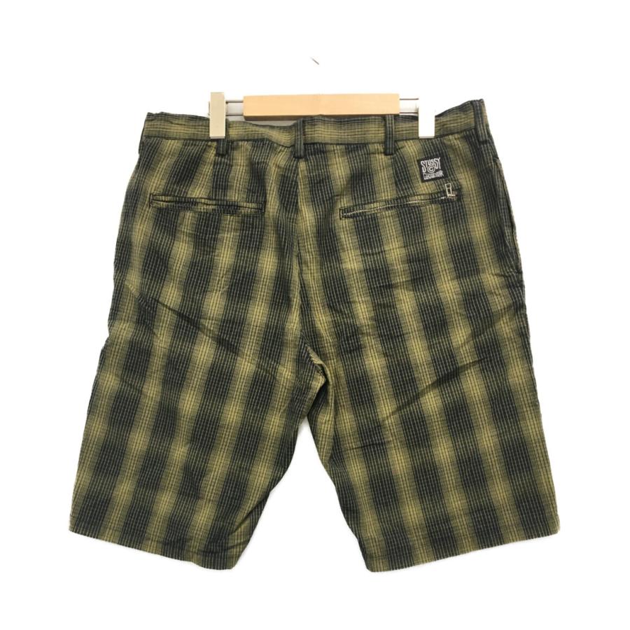 ステューシー ハーフパンツ チェック柄 メンズ SIZE 34 (L ステューシー ハーフパンツ チェック柄 メンズ SIZE 34 (L