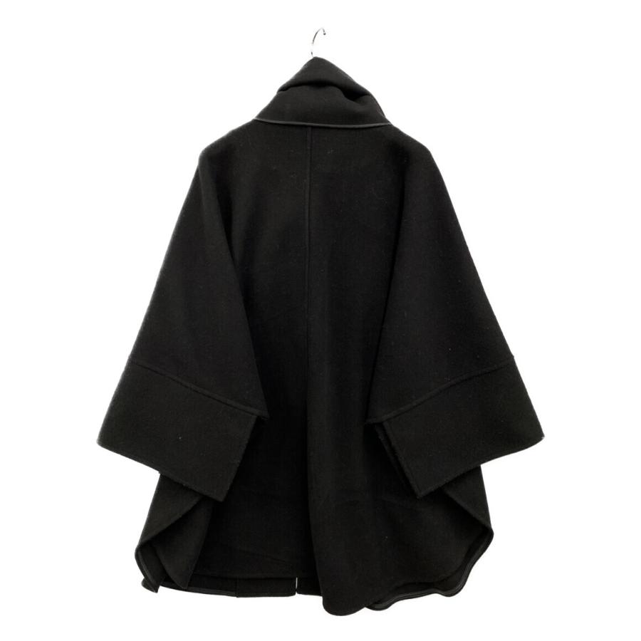 moussy M _ ブラック ケープコート MOUSSY ケープコート