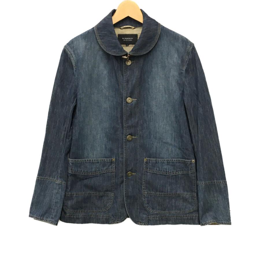 バーバリー ブラックレーベル デニムシャツ