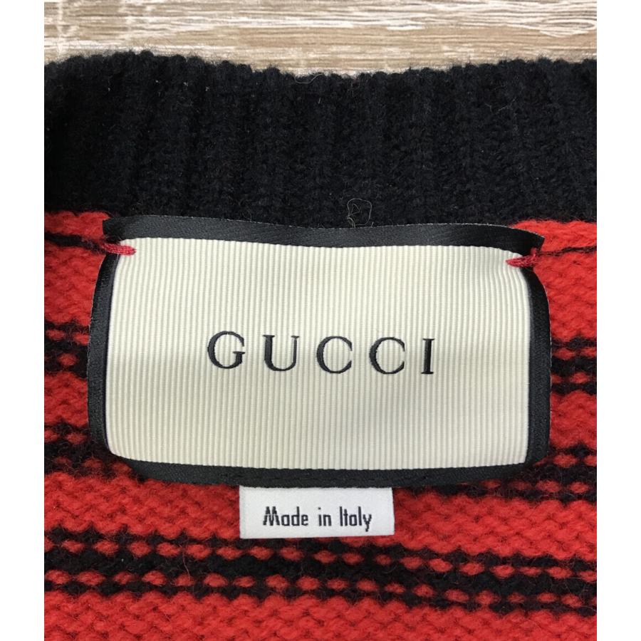 GUCCI グッチ ビー カーディガン GUCCI グッチ タイガー 総柄 ニット カーディガン - メルカリ