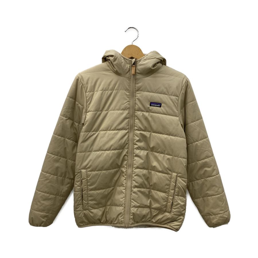 Patagonia ベージュ ダウンジャケット フード付き XXL