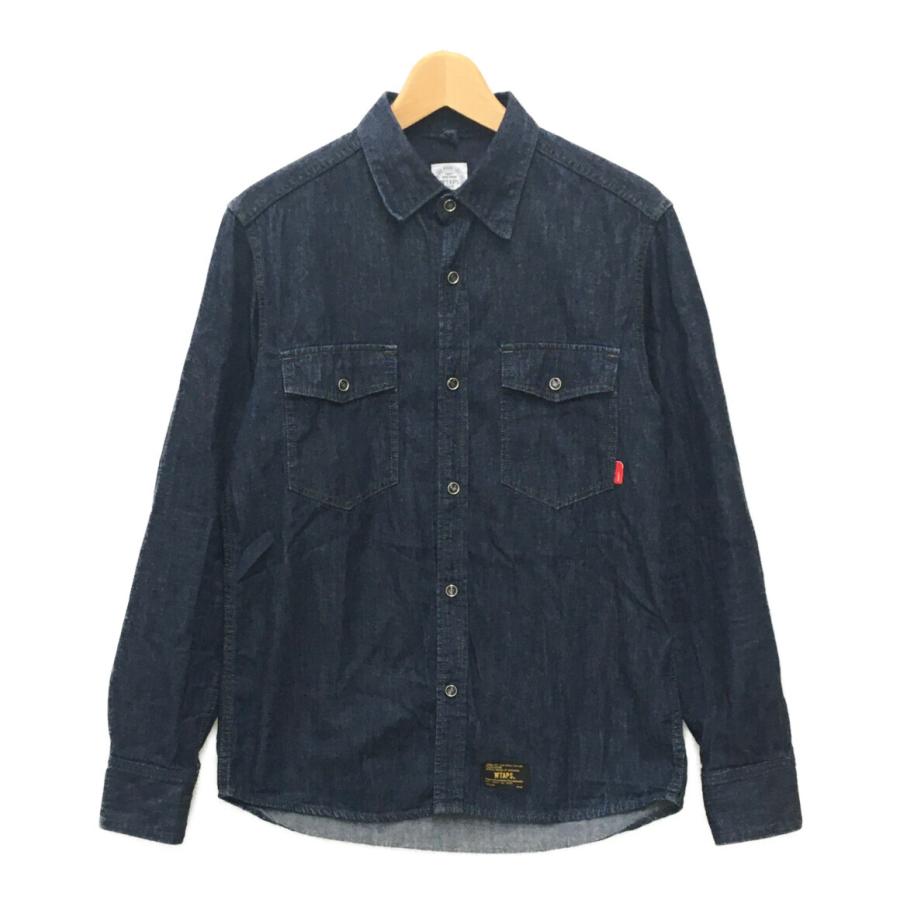 ダブルタップス デニムシャツ メンズ SIZE M (M) WTAPS 中古 ダブルタップス デニムシャツ メンズ SIZE M (M) WTAPS 中古