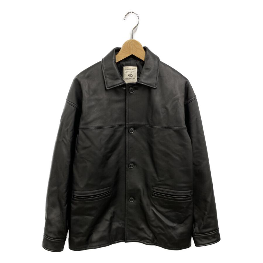 ラムレザージャケット カーコート メンズ SIZE M (M) 417 ラムレザージャケット カーコート メンズ SIZE M (M) 417