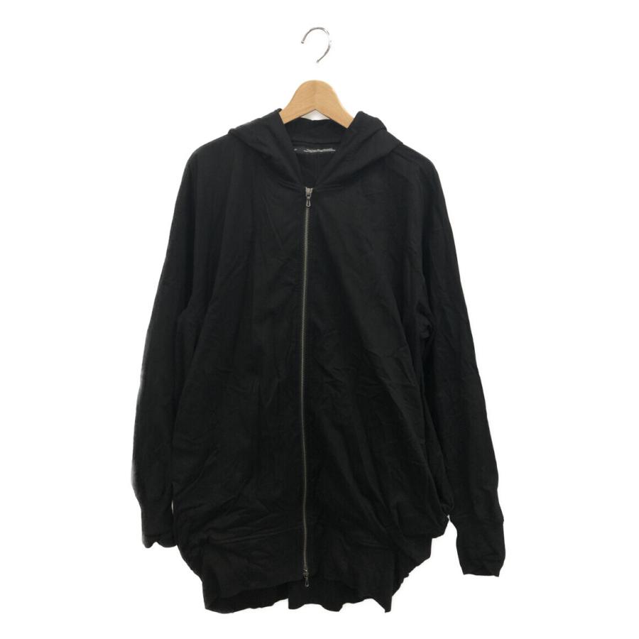 JULIUS ブラック ジップアップジャケット L JULIUS ブラック ジップアップジャケット L