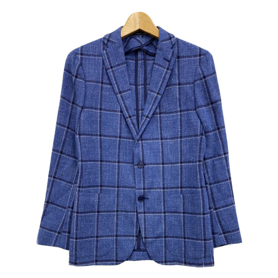 美品 春物 ブルー系 TAGLIATORE ジャケット 44 美品 春物 ブルー系 TAGLIATORE ジャケット 44