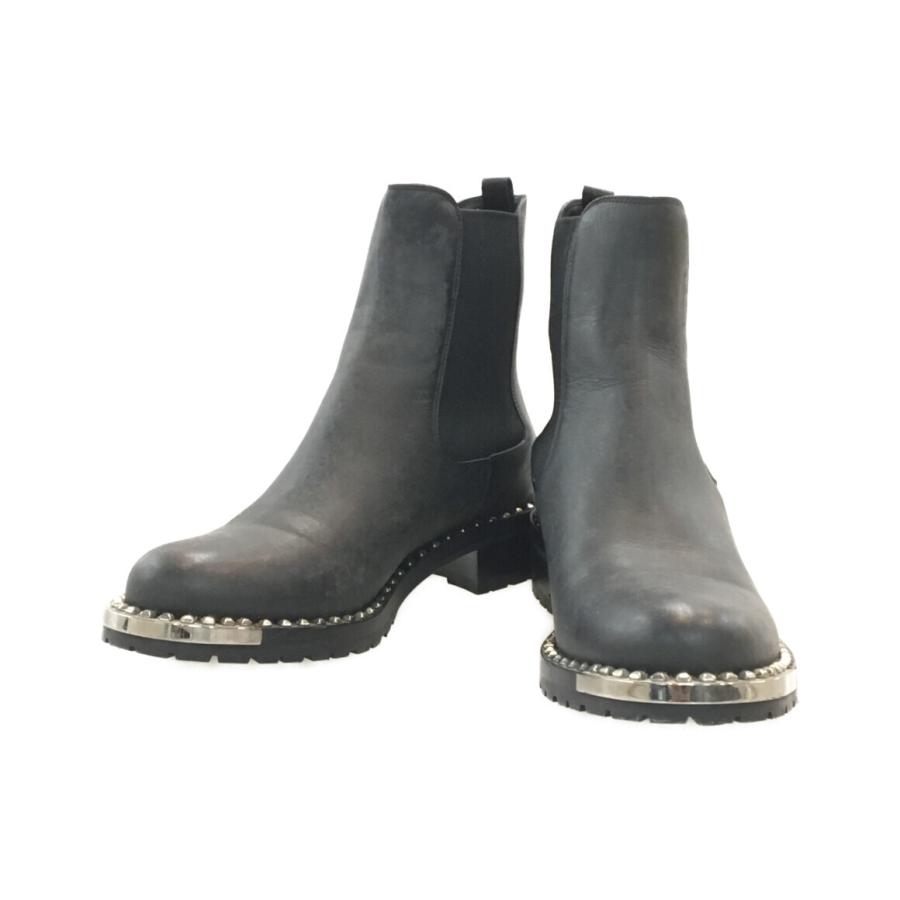 ミュウミュウ サイドゴアブーツ レディース SIZE 38 1/2 (XL以上 