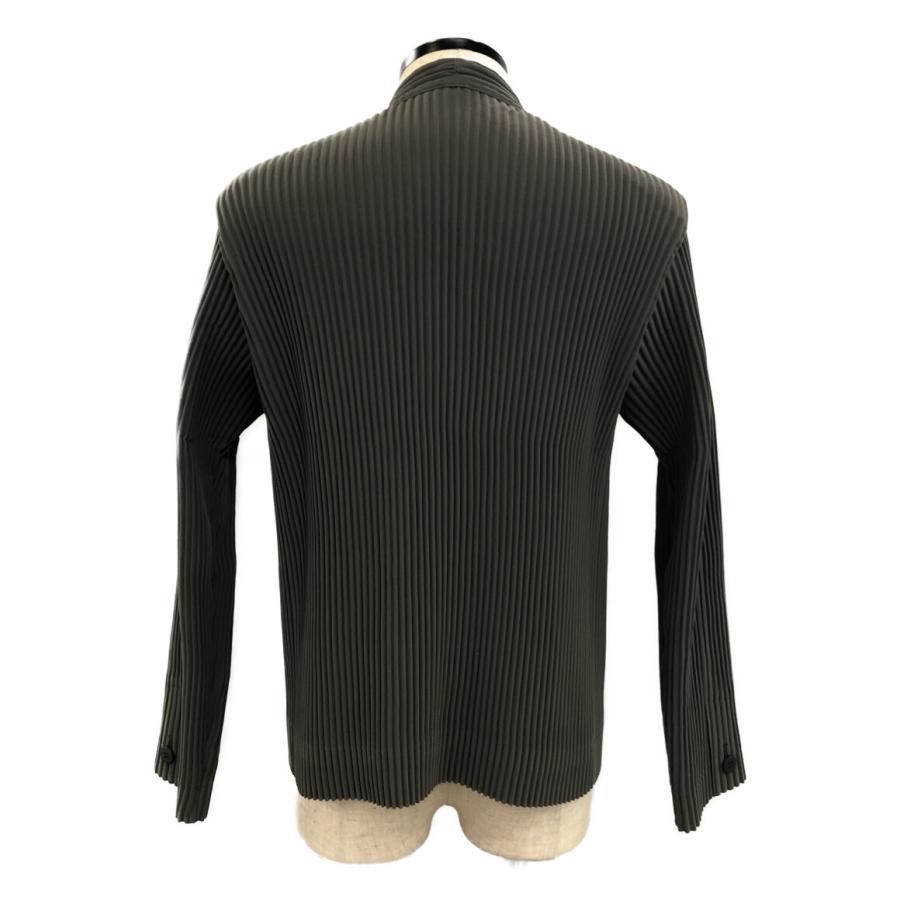 美品 オム プリッセ イッセイミヤケ プリーツテーラードジャケット メンズ SIZE 2 (M) HOMME PLISSE ISSEY MIYAKE  中古