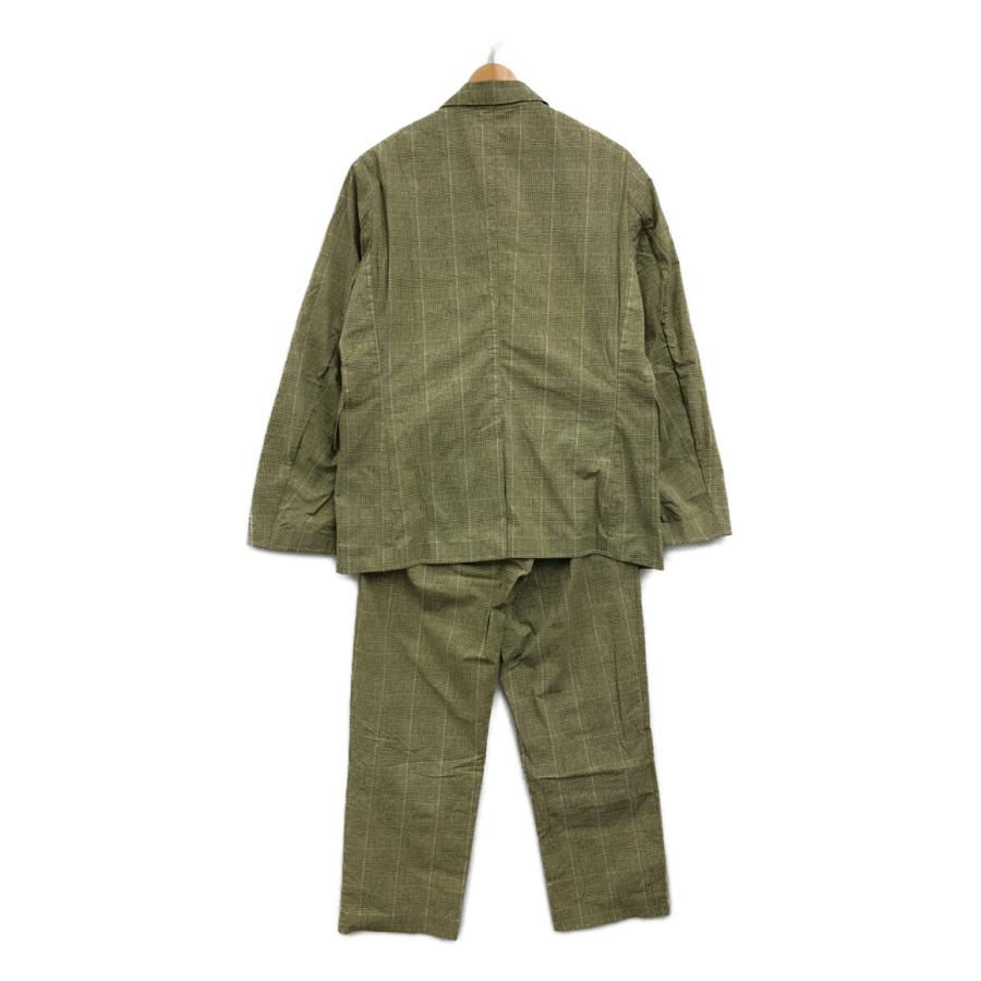 美品 デサント セットアップチェックスーツ メンズ (S) DESCENTE 中古 