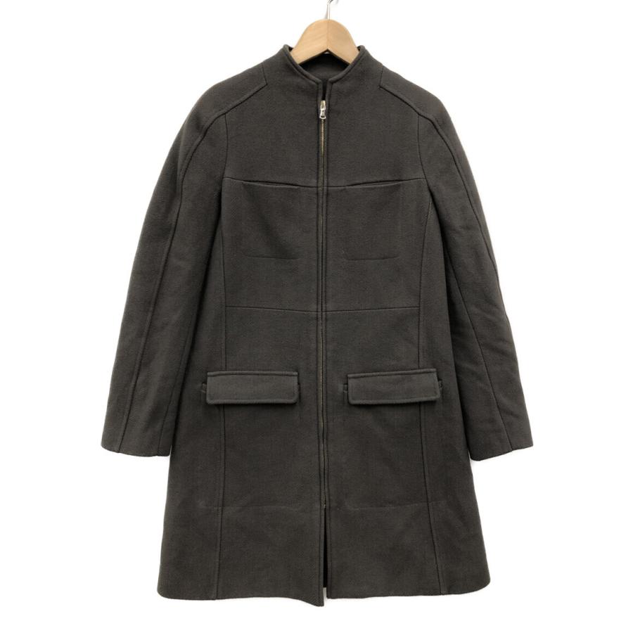 シーバイクロエ ヘリンボーンノーカラーコート レディース SIZE 38 (S 