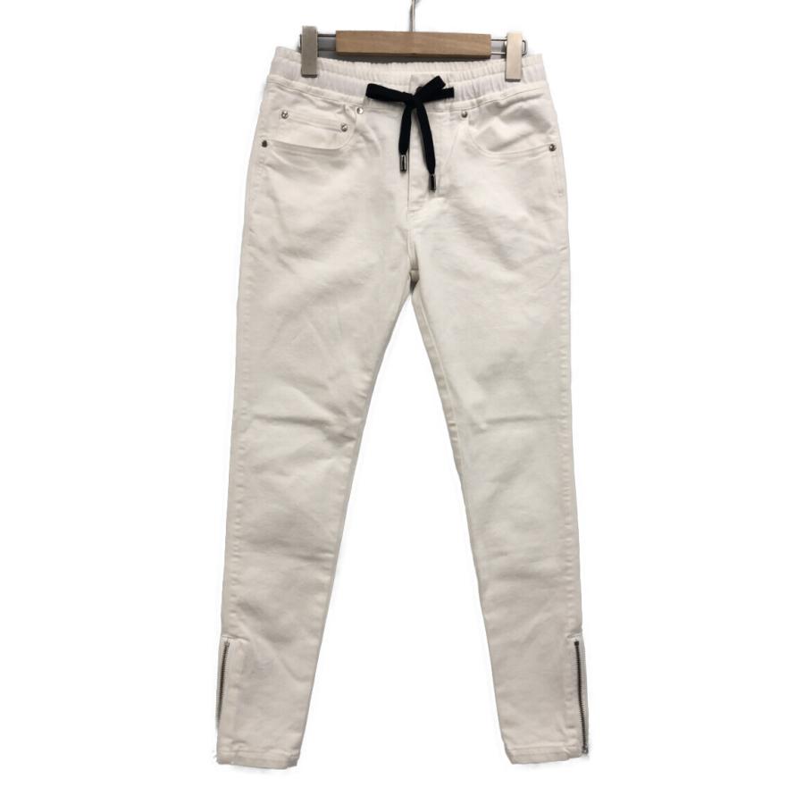 美品 ホワイトデニムパンツ レディース SIZE 2 (M) LUGER 中古 
