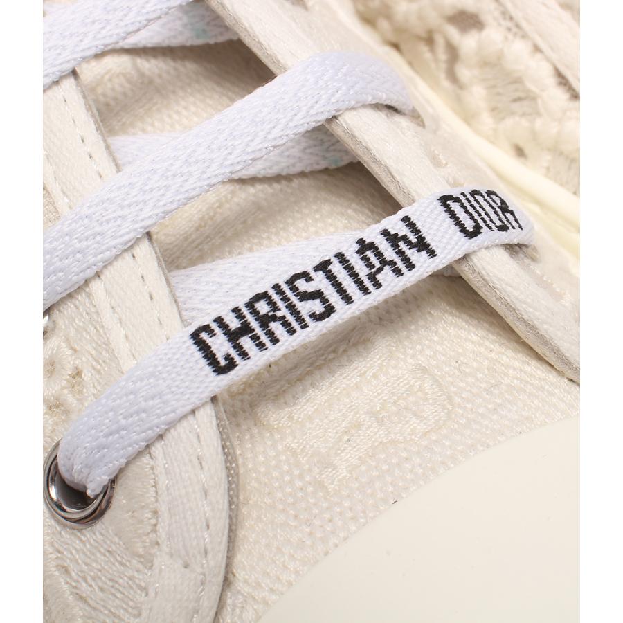 クリスチャンディオール マクラメモチーフメッシュスニーカー  