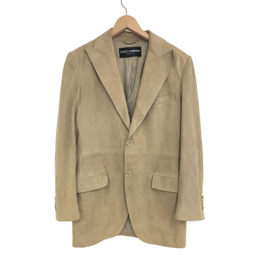 ドルチェアンドガッバーナ レザージャケット メンズ SIZE 48 (L 