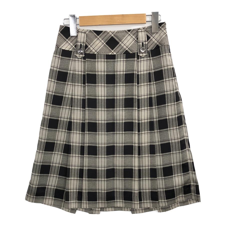 BURBERRY チェック柄プリーツスカート 36 Burberry チェック柄 プリーツスカート 36