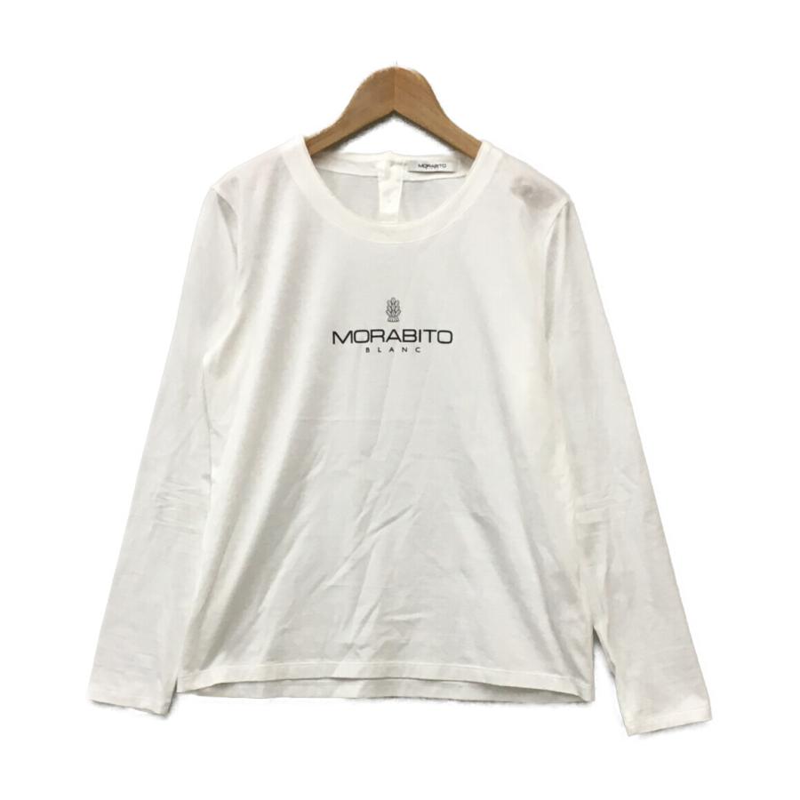 タグ付き新品MORABITO BLANC Vネック長袖Tシャツサイズ40