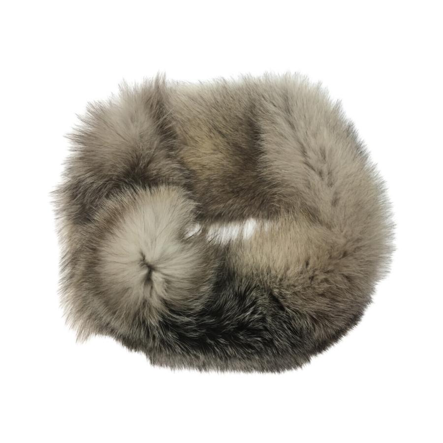 美品 ドゥーズィエムクラス スヌード フォックスファー レディース  