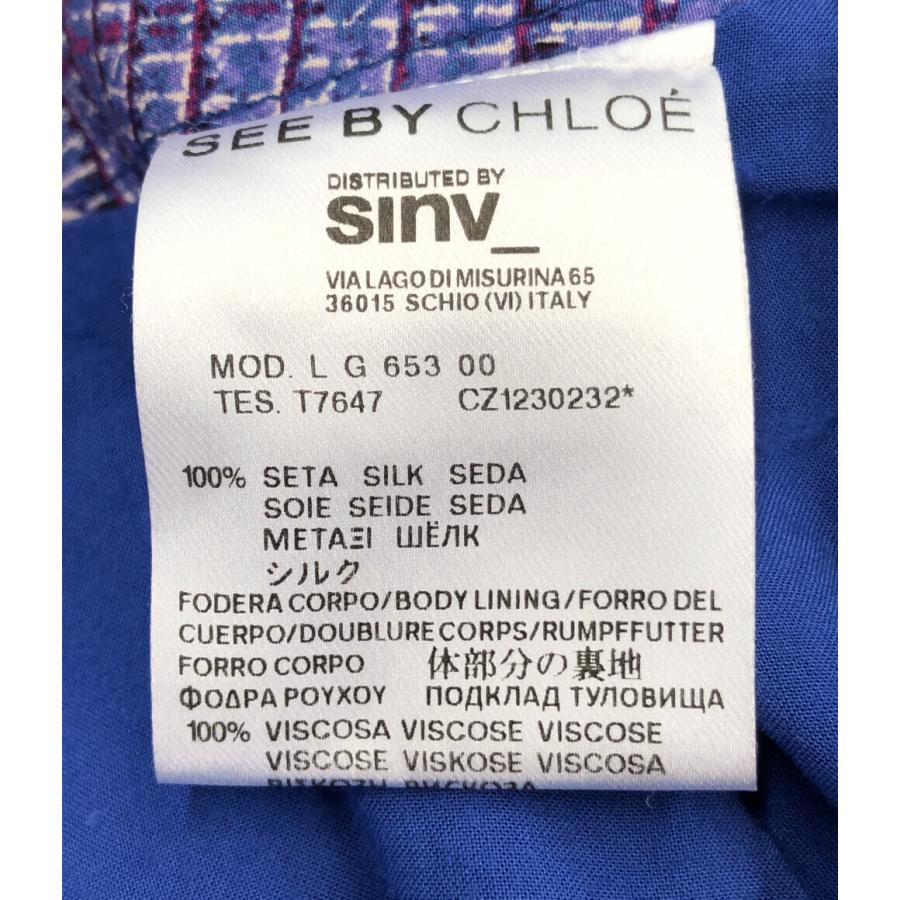 シーバイクロエ ミニスカート シルク100％ レディース SIZE 34 (S) SEE BY CHLOE 中古｜hugall｜04