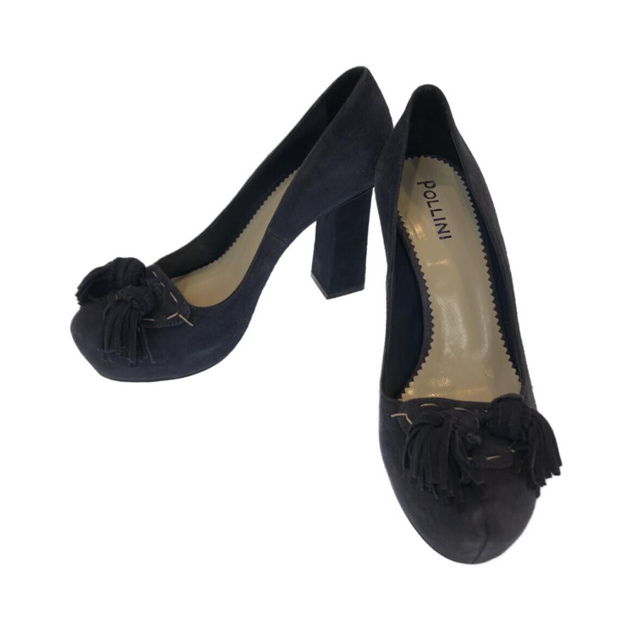 POLLINI ポリー二 パンプス ネイビー 37 POLLINI ポリー二 パンプス ネイビー 37