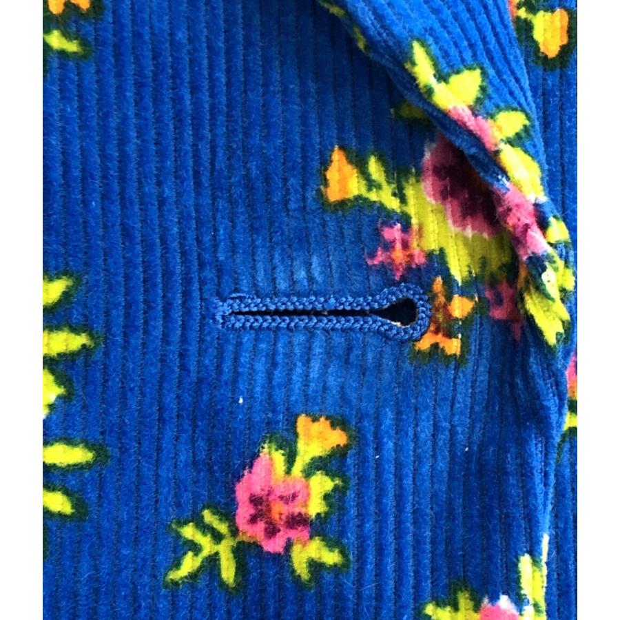 美品 グッチ コーデュロイジャケット 花柄 レディース SIZE 38 (S  