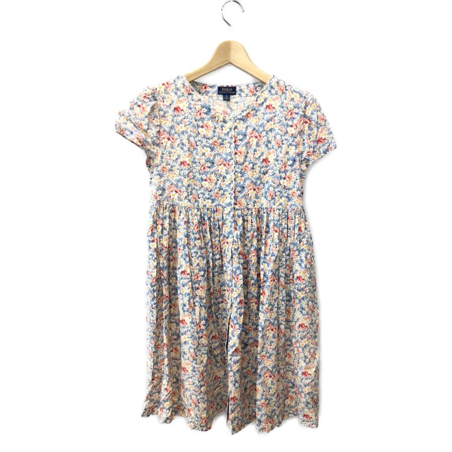 美品 半袖ワンピース 花柄 キッズ SIZE 16 (160サイズ以上) POLO RALPH 