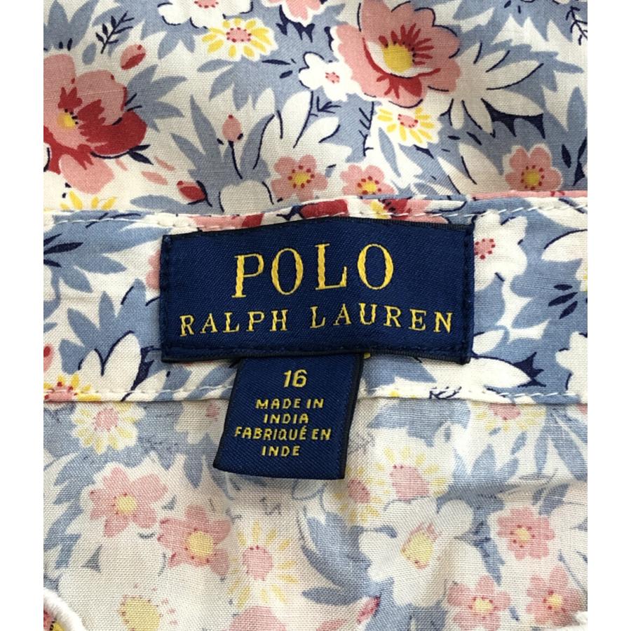 美品 半袖ワンピース 花柄 キッズ SIZE 16 (160サイズ以上) POLO RALPH 