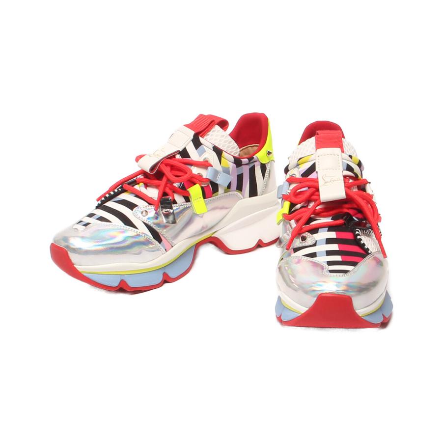 美品 クリスチャンルブタン スニーカー RED RUNNER DONNA レディース 