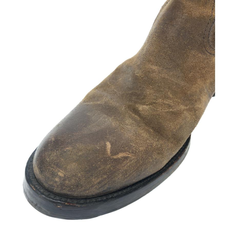 BUTTERO B825 サイズ41 ブッテロ ペコスブーツ スエードサイドジップブーツ B825 メンズ SIZE