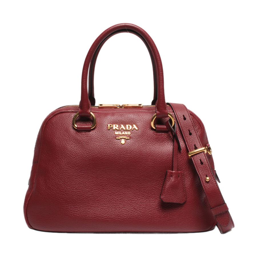 美品 プラダ 2wayレザーハンドバッグ ショルダーバッグ VITELLO 美品 プラダ 2wayレザーハンドバッグ ショルダーバッグ VITELLO