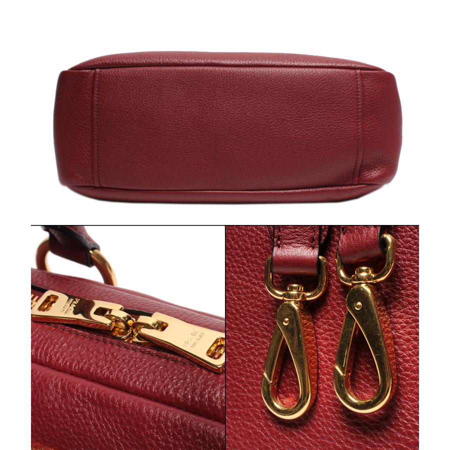 美品 プラダ 2wayレザーハンドバッグ ショルダーバッグ VITELLO 美品 プラダ 2wayレザーハンドバッグ ショルダーバッグ VITELLO