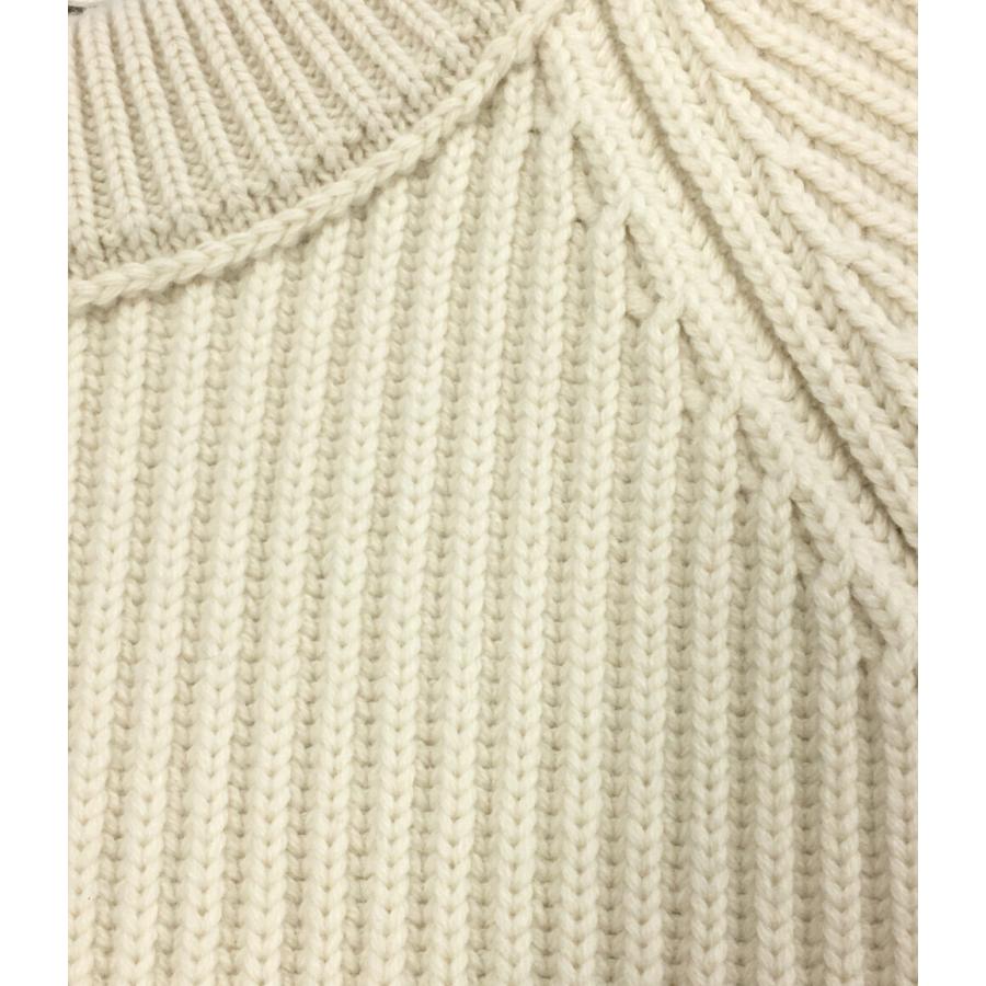 美品 サンローランパリ カシミヤ混 クルーネックニット セーター 
