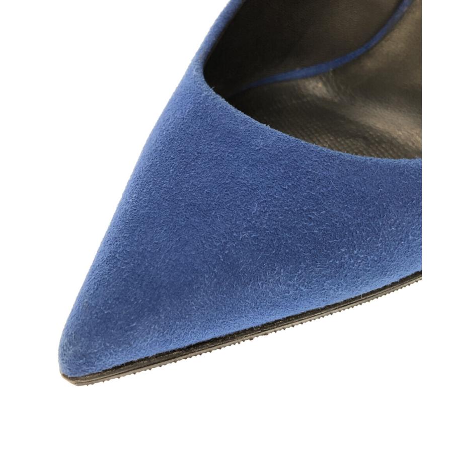 ジュゼッペザノッティ アンクルストラップパンプス スウェード  