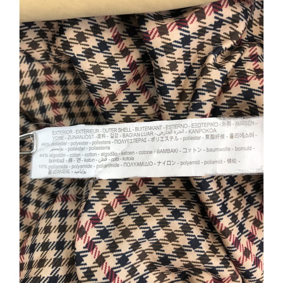 ザラ 裏地チェック柄 トレンチコート レディース SIZE XS (XS以下