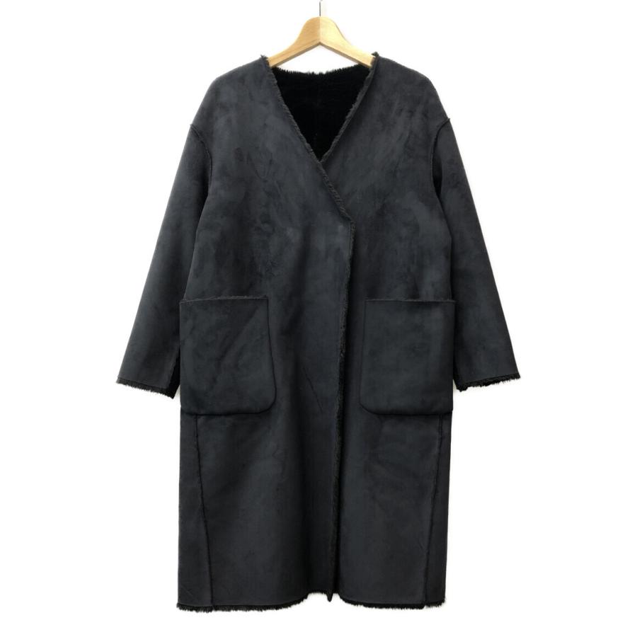 ノーリーズ リバーシブルムートンコート レディース SIZE 38 (M 