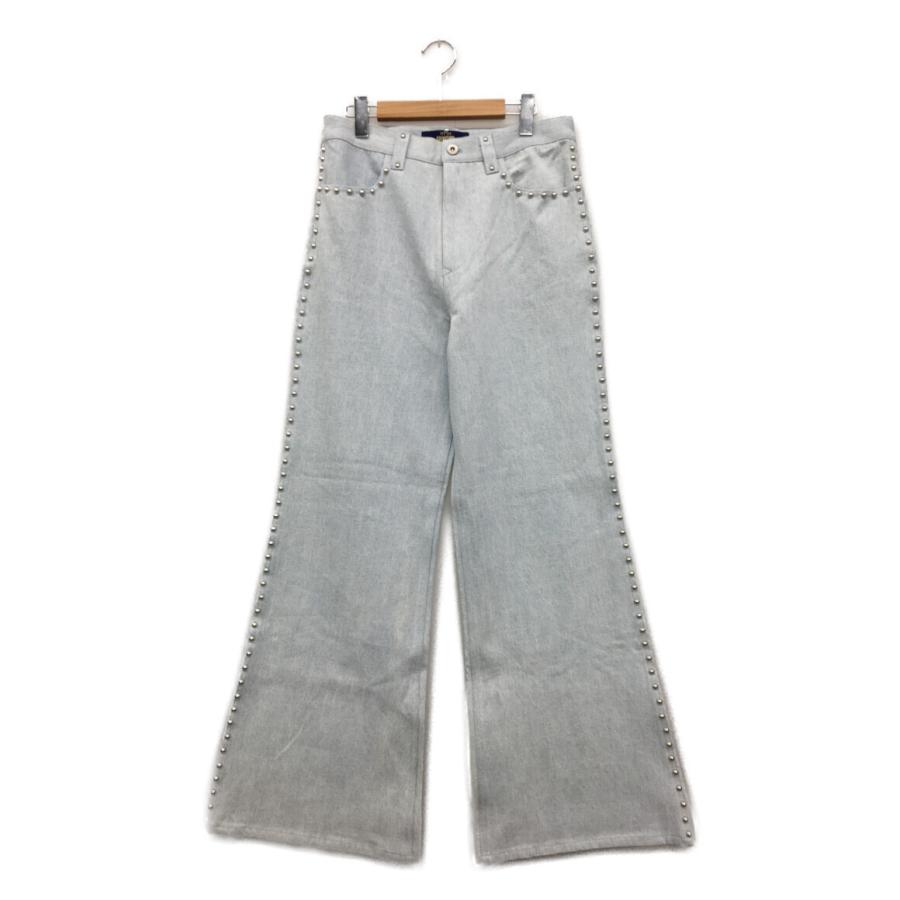 美品 サイドスナップベルボトムデニム メンズ SIZE L (L) SHIKITARI 