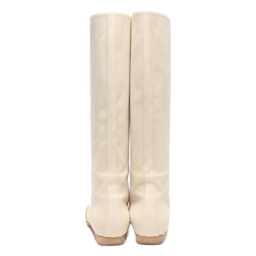 【正規品】極美品 エルメス HERMES レザー スエード ロング ブーツ 36 HERMES 新品同様 エルメス スエード ロングブーツ 36 1/2 23.5cm