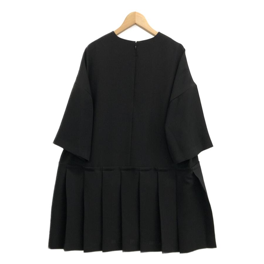 エンフォルドPEツイルプリーツ プルオーバー ゆったり カットソー モダン